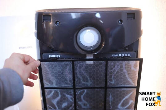 pre filtre plastique purificateur d air